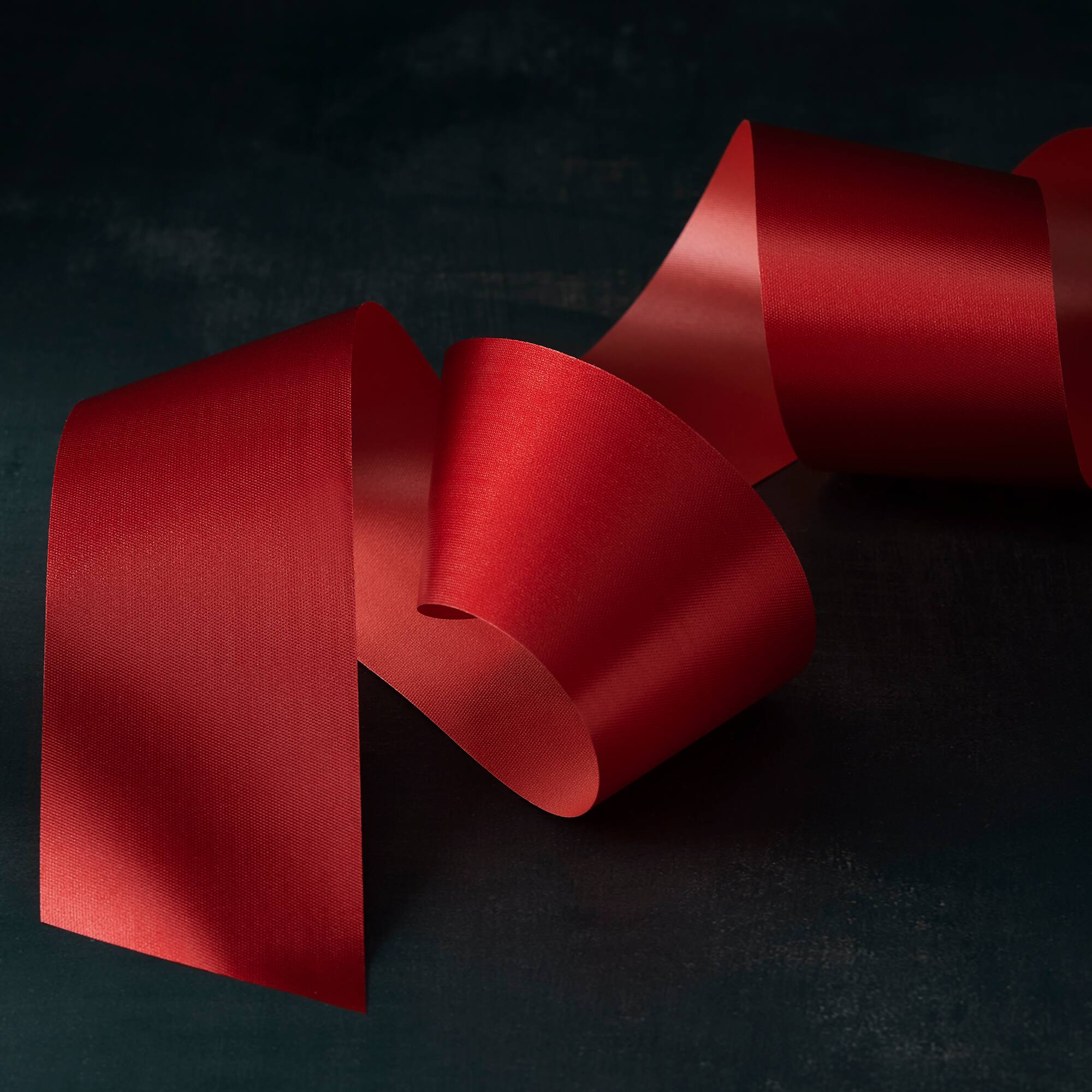 12 Pack: 2.5" x 50yd. Satin Floral Ribbon by Celebrate It